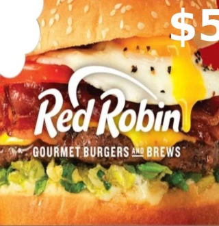 Red Robin $5 Gift Card US