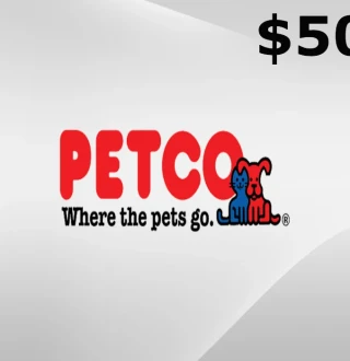 Petco $50 Gift Card US