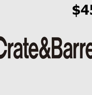 Crate and Barrel USD 45 Gift Card US