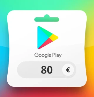 Google Play EUR 80 Gift Card IT
