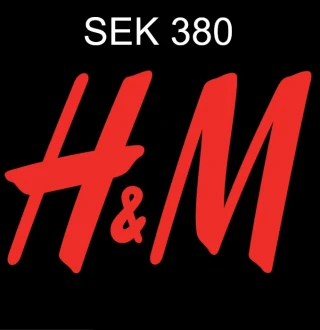 H&amp;M 380 SEK Gift Card SE