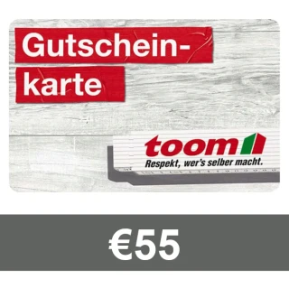 TOOM Baumarkt EUR 55 Gift Card DE