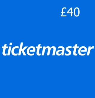 Ticketmaster GBP 40 Gift Card UK