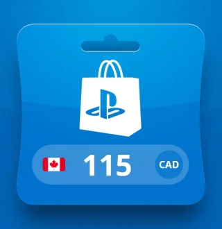 PlayStation Network CAD 115 Gift Card CA