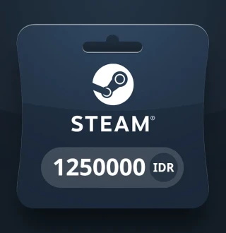 Steam Wallet IDR 1250000 Gift Card ID