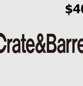 Crate and Barrel USD 40 Gift Card US