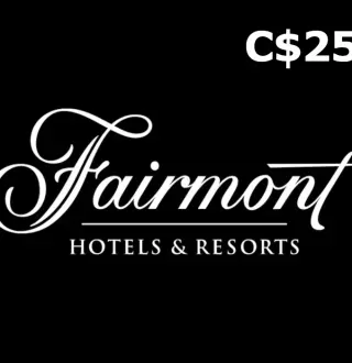 Fairmont Hotels &amp; Resorts C$25 Gift Card CA