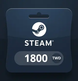 Steam Wallet TWD 1800 Gift Card TW