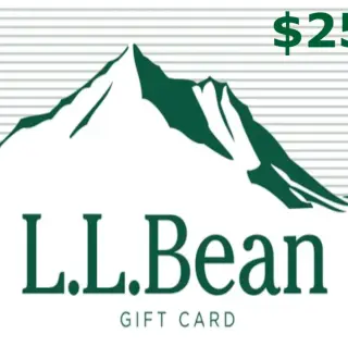 L.L.Bean $25 Gift Card US