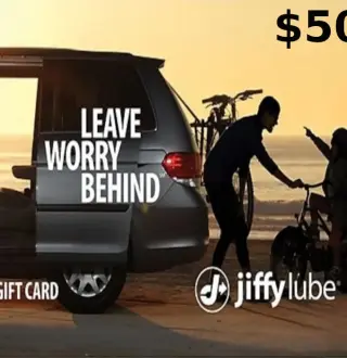 Jiffy Lube $50 Gift Card US