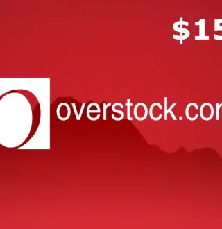 Overstock.com $15 Gift Card US