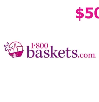 1-800-Baskets $50 Gift Card US