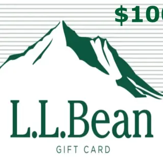 L.L.Bean $100 Gift Card US