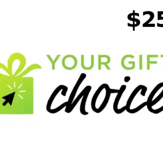 Your Gift Choice $25 Gift Card US