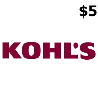 Kohls $5 Gift Card US