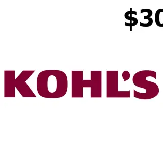 Kohls $30 Gift Card US