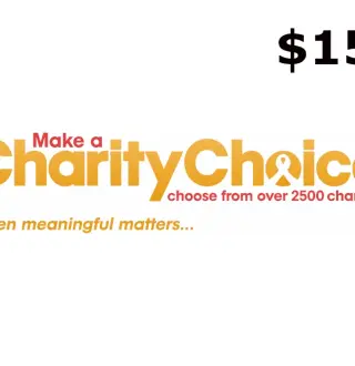 CharityChoice $15 Gift Card US