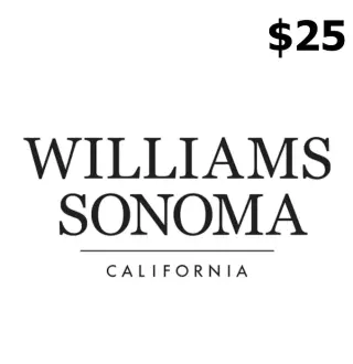 Williams Sonoma $25 Gift Card US