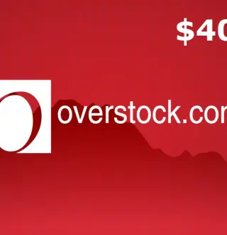 Overstock.com $40 Gift Card US