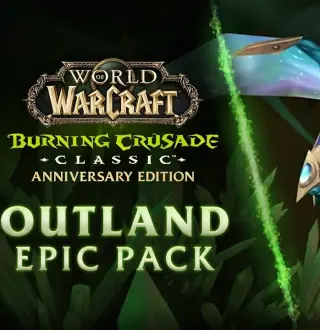 World of Warcraft: Burning Crusade Classic Anniversary Edition Upgrade - Outland Epic Pack DLC NA Battle.net CD Key