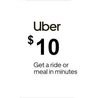 Uber $10 US Gift Card