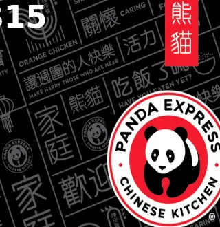 Panda Express $15 Gift Card US