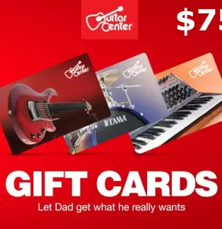 Guitar Center $75 Gift Card US