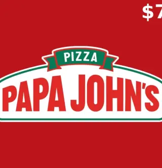 Papa John's $7 Gift Card US