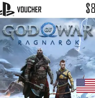 God of War Ragnarök PlayStation Network Card $80 US