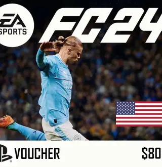 EA Sports FC 24 PlayStation Network Card $80 US