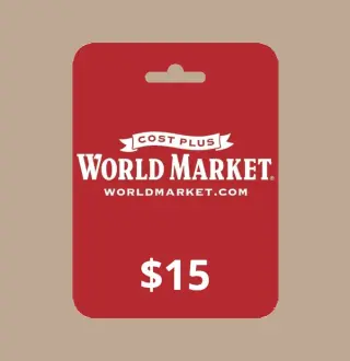 Cost Plus World Market USD 15 Gift Card US