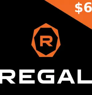 Regal Cinemas $6 Gift Card US