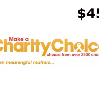 CharityChoice $45 Gift Card US