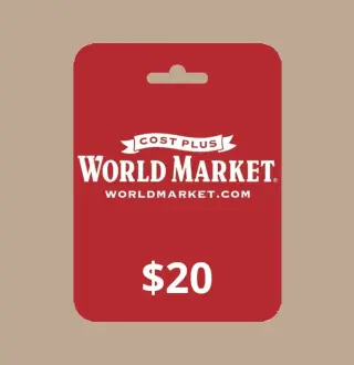 Cost Plus World Market USD 20 Gift Card US