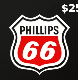 Phillips 66 USD 25 Gift Card US