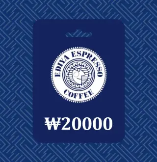 Ediya Coffee KRW 20000 Gift Card KR
