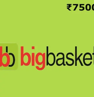 BigBasket INR 7500 Gift Card IN