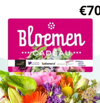 Bloemen Cadeau EUR 70 Gift Card NL