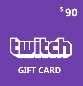 Twitch USD 90 Gift Card US