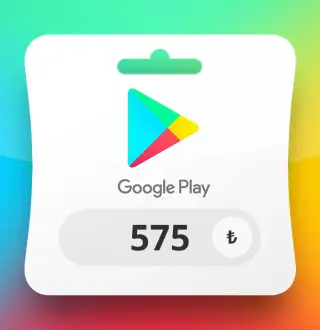 Google Play TRY 575 Gift Card TR