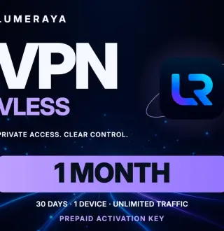 Lumeraya VPN - VLESS 1-month Activation Code