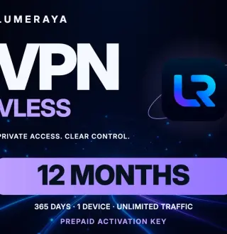 Lumeraya VPN - VLESS 12-month Activation Code