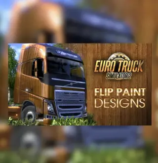 Euro Truck Simulator 2 - Flip Paint Designs DLC EU Steam CD Key