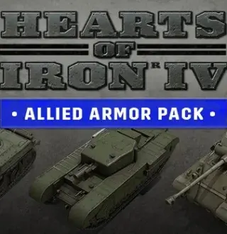 Hearts of Iron IV - Allied Armor Pack DLC RU/CIS PC Steam CD Key