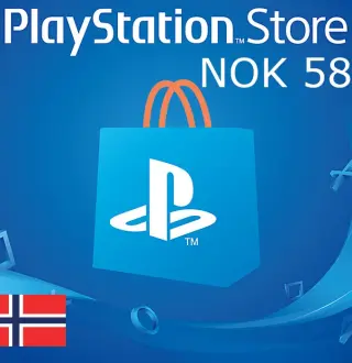 PlayStation Network NOK 580 Gift Card NO