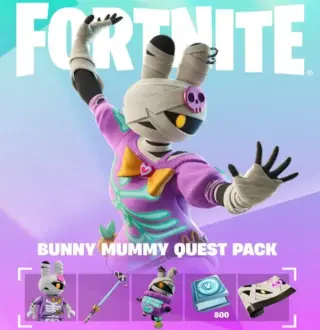 Fortnite - Bunny Mummy Quest Pack DLC US XBOX One / Xbox Series X|S CD Key