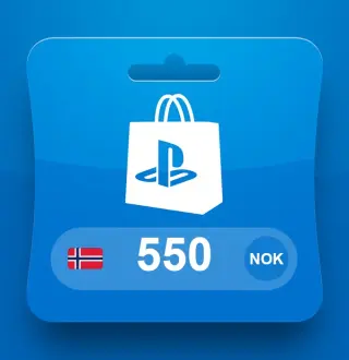 PlayStation Network NOK 550 Gift Card NO