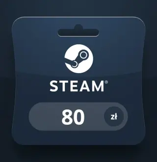 Steam Wallet PLN 80 Gift Card PL