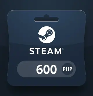 Steam Wallet PHP 600 Gift Card PH