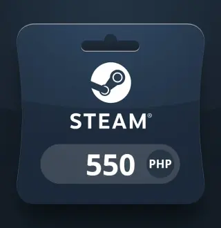 Steam Wallet PHP 550 Gift Card PH